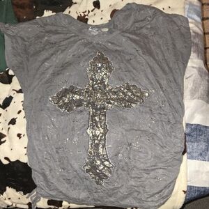 Lane Bryant Cross Shirt